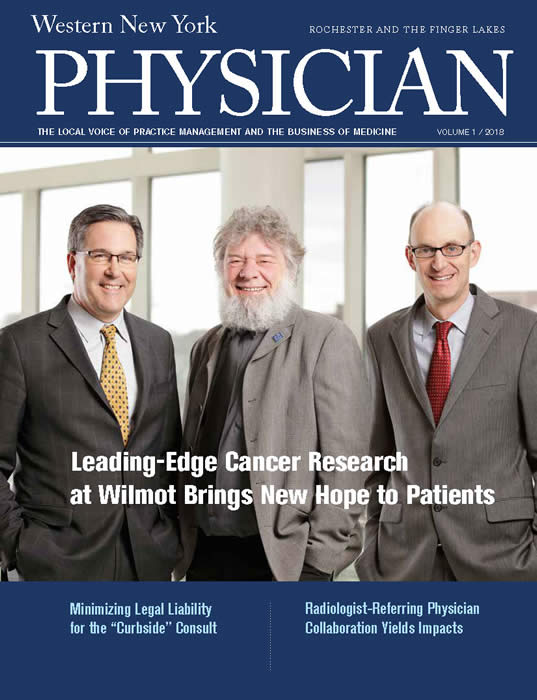 WNY Physician Magazine Vol 1 Rochester 2018